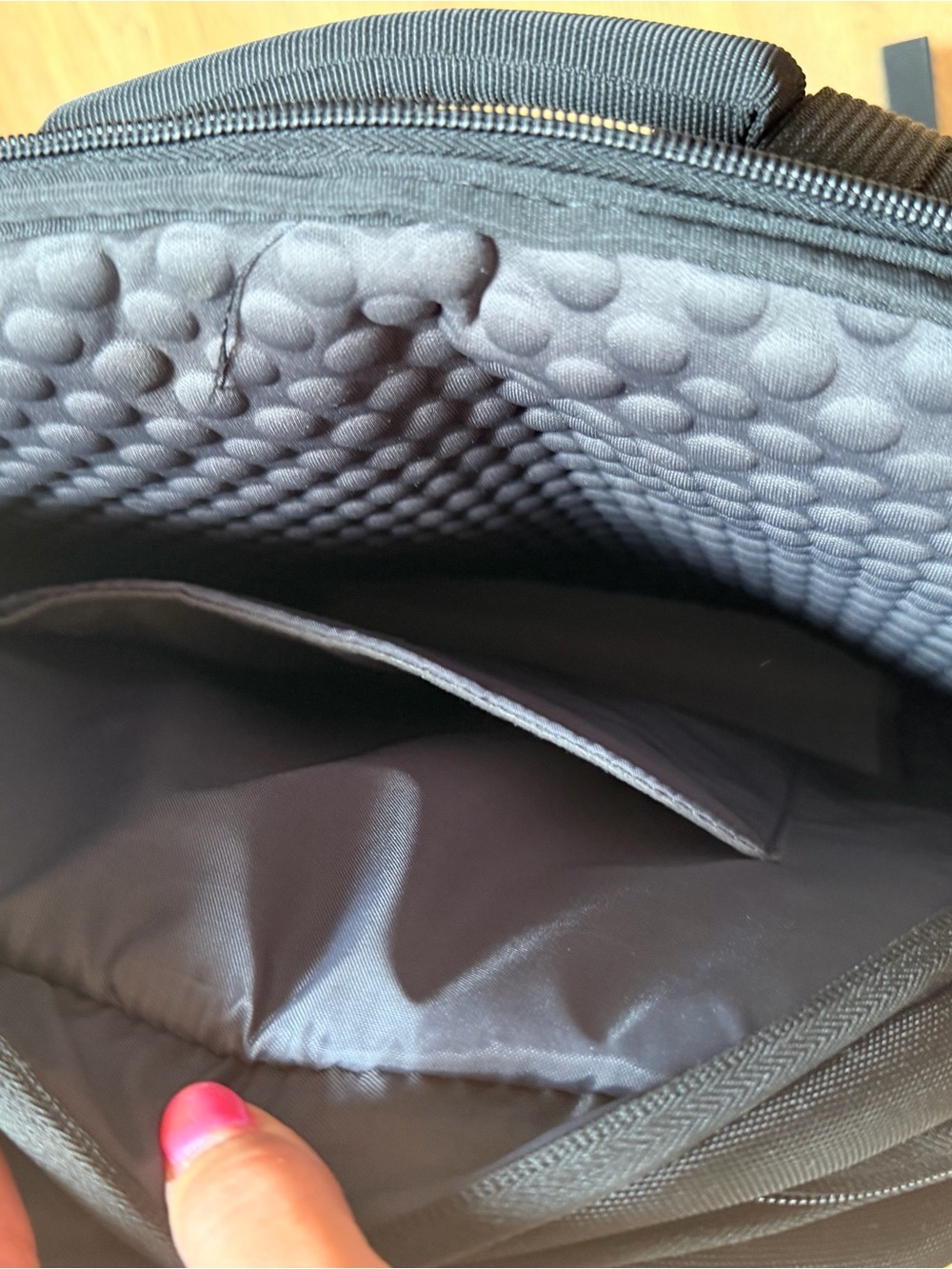 Lenovo -Legion- Black Hard-Shell Laptop Backpack - Picture 3 of 5